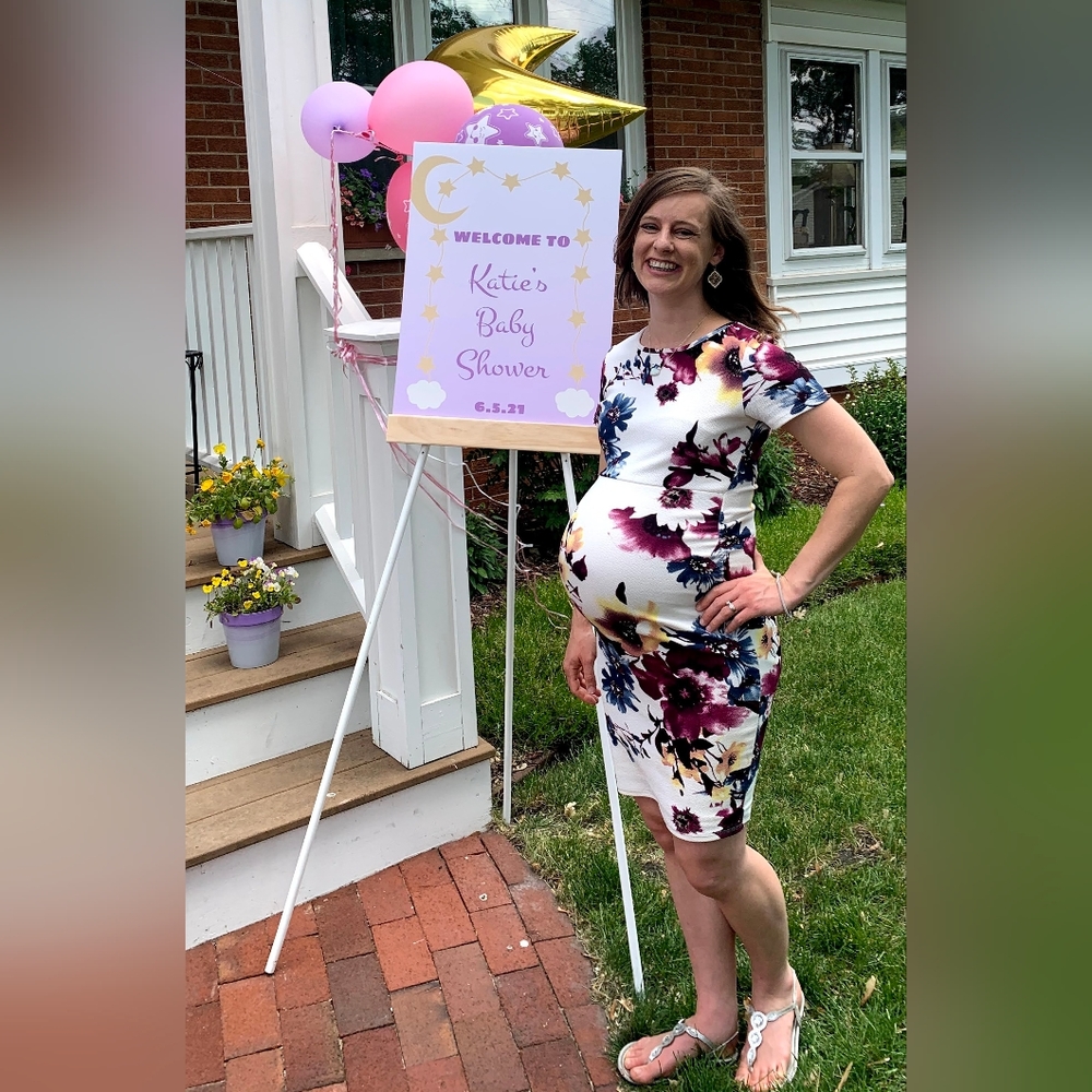PinkBlush Maternity Dress- size S
